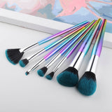 7/10/14Pcs Makeup Brushes Tool Set Cosmetic Powder Eye Shadow Foundation Blush Blending Beauty Make Up Brush Maquiagem