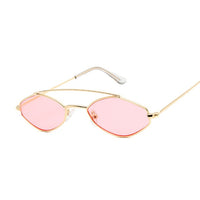 Women Cat Eye Sunglasses Summer Small Frame Black Red Cateye Sun Glasses