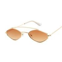 Women Cat Eye Sunglasses Summer Small Frame Black Red Cateye Sun Glasses