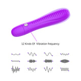 AV Stick Dildo Vibrator for Women Magic Wand G-spot 12 frequency Speed Adjustable Clitoris Stimulator