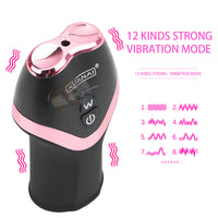 Automatic Masturbation Cup Penis Delay Trainer Vibrator Male Penis Enlarger Pump for Man Glans Stimulate Massager