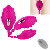 Butterfly Vibrator Remote Control Invisible Wear Panties Vagina Clitoris Stimulator Perineum Anus Massage for Women