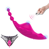 Butterfly Vibrator Remote Control Invisible Wear Panties Vagina Clitoris Stimulator Perineum Anus Massage for Women