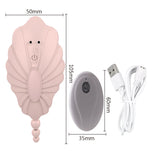 Butterfly Vibrator Remote Control Invisible Wear Panties Vagina Clitoris Stimulator Perineum Anus Massage for Women