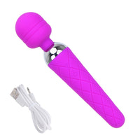 for Woman Vibrating Dildo Powerful Magic Wand AV Vibrator Clitoris Stimulator Masturbator G Spot Massager