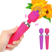 for Woman Vibrating Dildo Powerful Magic Wand AV Vibrator Clitoris Stimulator Masturbator G Spot Massager