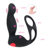 9 Mode Prostate Stimulator Butt Plug Massager Anal Vibrator Delay Ejaculation for men