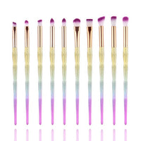 10Pcs Professional Makeup Brushes Set Eye Shadow Eyeliner Eye Lip Brush High Quality Makeup Cpsmetic Tool Kit