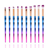 10Pcs Professional Makeup Brushes Set Eye Shadow Eyeliner Eye Lip Brush High Quality Makeup Cpsmetic Tool Kit