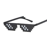 Glasses 8 Bit MLG Pixelated Sunglasses Women Thug Life Party Eyeglasses Ladies Female Eyewear