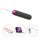 10 Speed Mini Bullet Vibrator Powerful Finger Design Strong Vibration G-spot Massager for Women USB Rechargeable