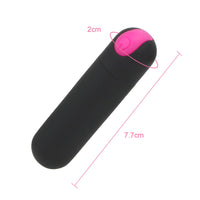 10 Speed Mini Bullet Vibrator Powerful Finger Design Strong Vibration G-spot Massager for Women USB Rechargeable