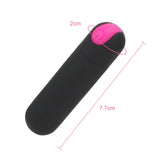 10 Speed Mini Bullet Vibrator Powerful Finger Design Strong Vibration G-spot Massager for Women USB Rechargeable