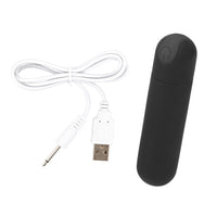 10 Speed Mini Bullet Vibrator Powerful Finger Design Strong Vibration G-spot Massager for Women USB Rechargeable