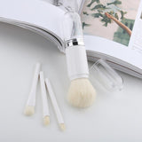 Travel Portable Makeup Brushes Set Mini Eye Brush Powder Blush Brushes Tools Kit