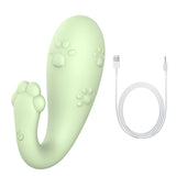 8 Frequency Silicone Vibrator Wireless Remote control APP Bluetooth Connect Monster Pub Vibrator for Women