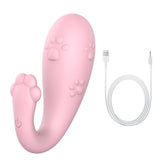 8 Frequency Silicone Vibrator Wireless Remote control APP Bluetooth Connect Monster Pub Vibrator for Women