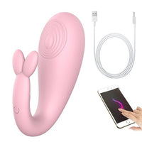 8 Frequency Silicone Vibrator Wireless Remote control APP Bluetooth Connect Monster Pub Vibrator for Women