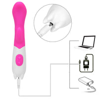 Dual Vibration Clitoris Stimulation Vibrator Masturbation Dildo for Women Vagina Massager