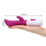 Dual Vibration Clitoris Stimulation Vibrator Masturbation Dildo for Women Vagina Massager