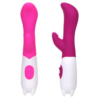 Dual Vibration Clitoris Stimulation Vibrator Masturbation Dildo for Women Vagina Massager