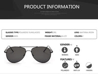 Polarized Sunglasses Men Brand Classic Pilot Sun Glasses Fishing Driving Goggles Sun Glasses Wome Oculos