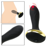 10 Mode Silicone Butt Plug for Men Anal Vibrator Prostate Massager