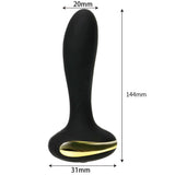 10 Mode Silicone Butt Plug for Men Anal Vibrator Prostate Massager