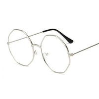 Round Classic Clear Glasses Gold Frame Vintage Glasses Women Men Optical Eyeglasses Transparent Clear Oculos