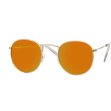 Classic Round Sunglasses Women Men Small Sun Glasses Female Ladies Driving Metal Eyewear