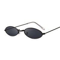 Small Oval Sunglasses Women Female Hip Hop Balck Glasses Sunglass Lady Eyewear