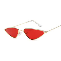 Pink Women Cat Eye Sunglasses Summer Small Frame Black Red Cateye Sun Glasses