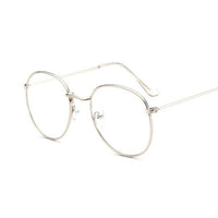 Women Glasses Frame Eyeglasses Frame Round Clear Lens Transparent Sun Glasses Frame