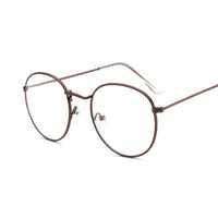 Women Glasses Frame Eyeglasses Frame Round Clear Lens Transparent Sun Glasses Frame