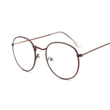 Women Glasses Frame Eyeglasses Frame Round Clear Lens Transparent Sun Glasses Frame