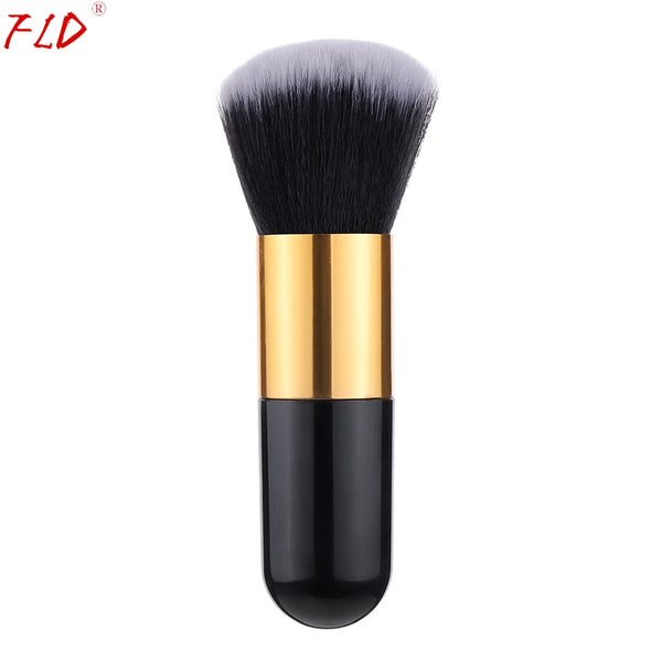 Maquillaje Professional Foundation Powder Face Blush Brush Tools Kits Wood Handle Kabuki Brush Pedzle Do Makijazu