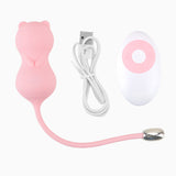 10 Speeds Electric Vaginal Balls Intimate Toys Cat Wireless Remote Control G-spot Vibrator Vibrating Egg Jumping