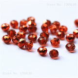 Pink Multicolor 4*6mm 50pcs  Rondelle Austria faceted Crystal Glass Beads Loose Spacer Round Beads for Jewelry Making