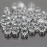 1mm,2mm,3*4mm,4*6mm,6*8mm,8*10mm,10*12mm Austria faceted Crystal Glass Beads Loose Spacer Round Beads for Jewelry Making