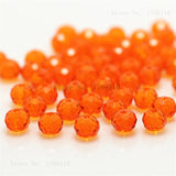 1mm,2mm,3*4mm,4*6mm,6*8mm,8*10mm,10*12mm Austria faceted Crystal Glass Beads Loose Spacer Round Beads for Jewelry Making