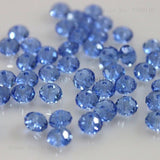 1mm,2mm,3*4mm,4*6mm,6*8mm,8*10mm,10*12mm Austria faceted Crystal Glass Beads Loose Spacer Round Beads for Jewelry Making