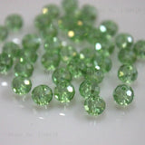 1mm,2mm,3*4mm,4*6mm,6*8mm,8*10mm,10*12mm Austria faceted Crystal Glass Beads Loose Spacer Round Beads for Jewelry Making