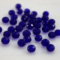 1mm,2mm,3*4mm,4*6mm,6*8mm,8*10mm,10*12mm Austria faceted Crystal Glass Beads Loose Spacer Round Beads for Jewelry Making