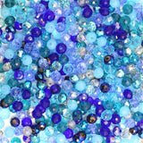 1mm,2mm,3*4mm,4*6mm,6*8mm,8*10mm,10*12mm Austria faceted Crystal Glass Beads Loose Spacer Round Beads for Jewelry Making