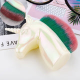 Professional Makeup Brushes horse Rainbow Face Powder Foundation Blush Contour Big Make up Beauty Tools