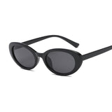 Oval Sunglasses Women 90s Ladies Cat Eye Sunglasses Small Frame Sun Glasses Female