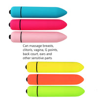 10 Speed Bullet Vibrator Dildo Vibrators AV Stick G-spot Clitoris Stimulator Mini for Women Maturbator