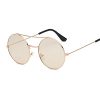 Round Sunglasses Women UV400 Metal Frame Sun Glasses Female De Femme