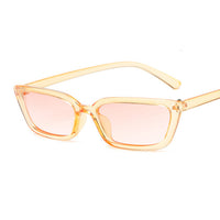 Square Sunglasses Women Narrow Triangular Glasses Small Sun Glasses Ladies