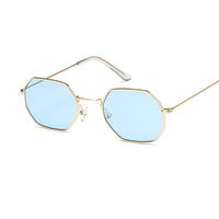 Square Sunglasses Women Rose Gold Sun Glasses Female Transparent Glasses Ladies